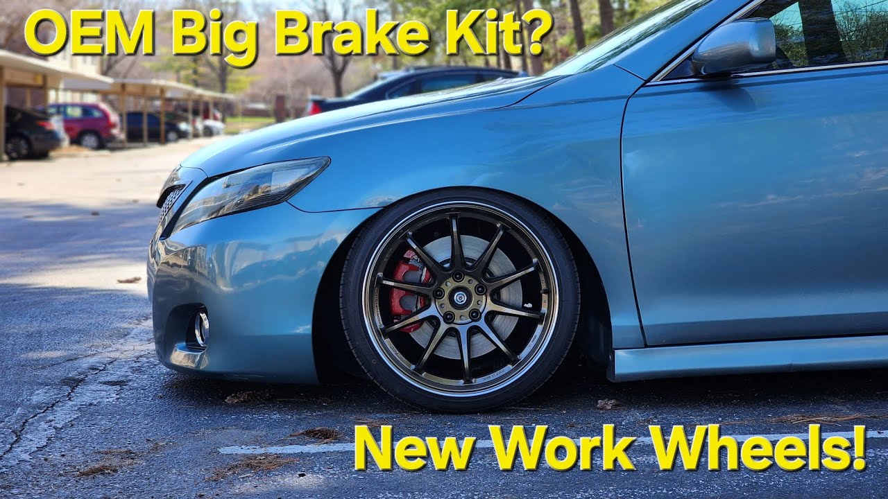 Highlander Front Brake Install for 2007-2011 Camry!
