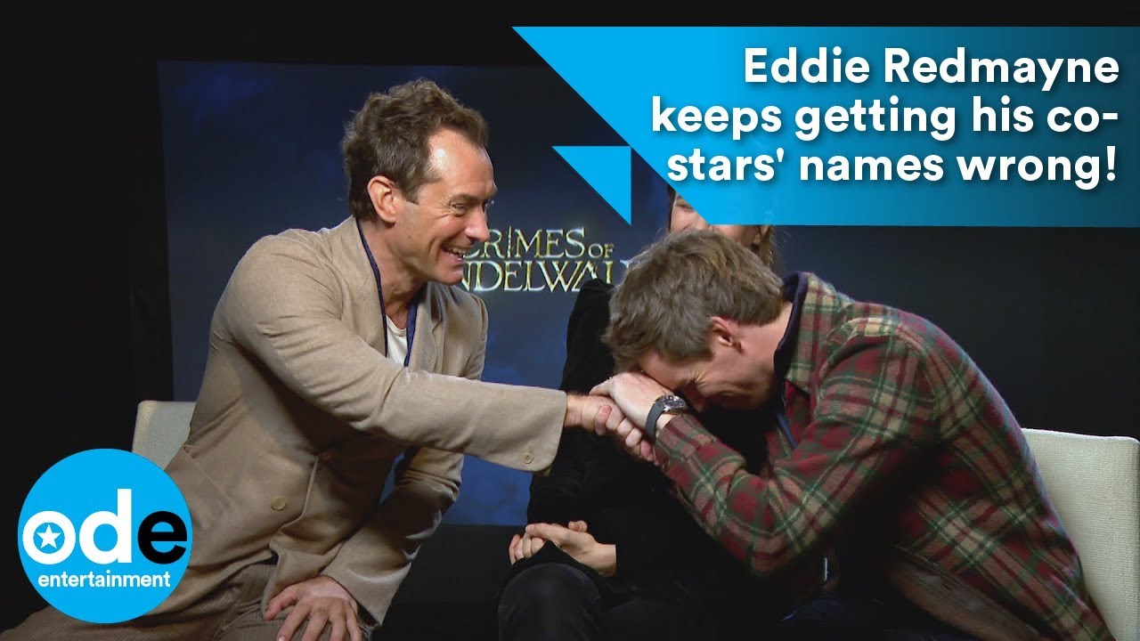 Fantastic Beasts: Eddie Redmayne keeps getting his co-stars' names wrong!