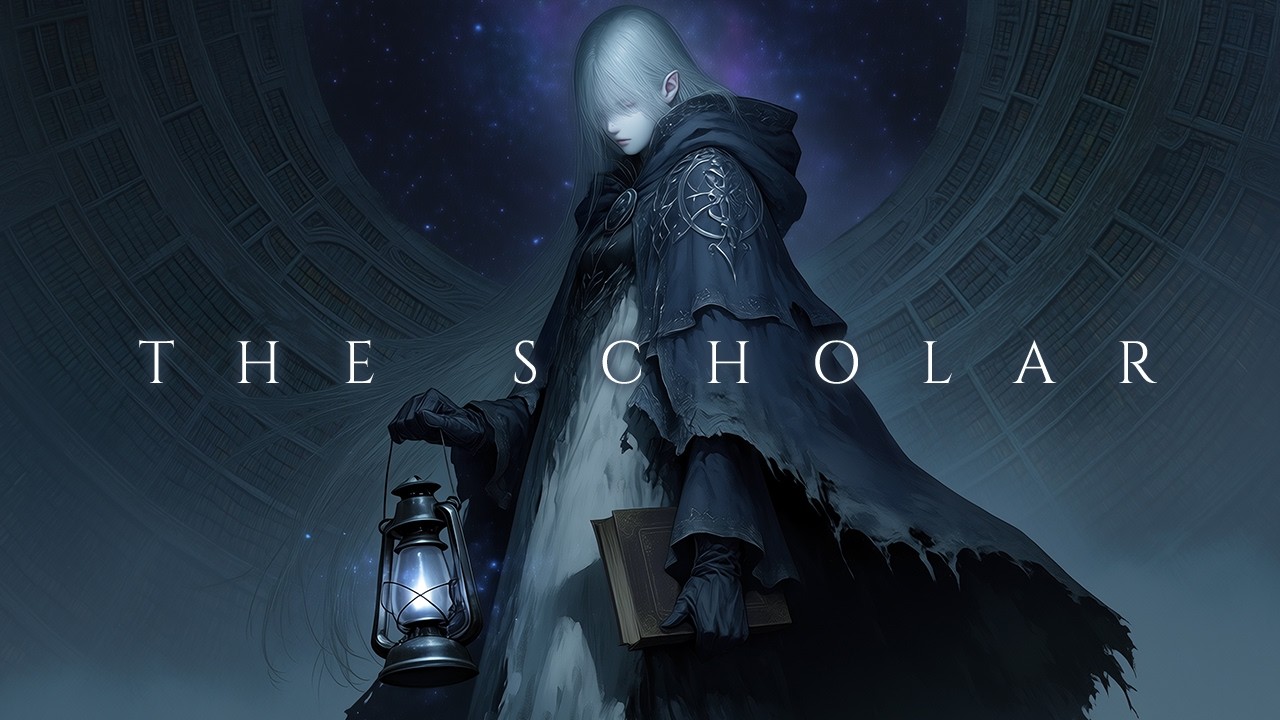 THE SCHOLAR: The One Who Outlived the Stars (Dark Fantasy Lore) | NIGHTMIRA