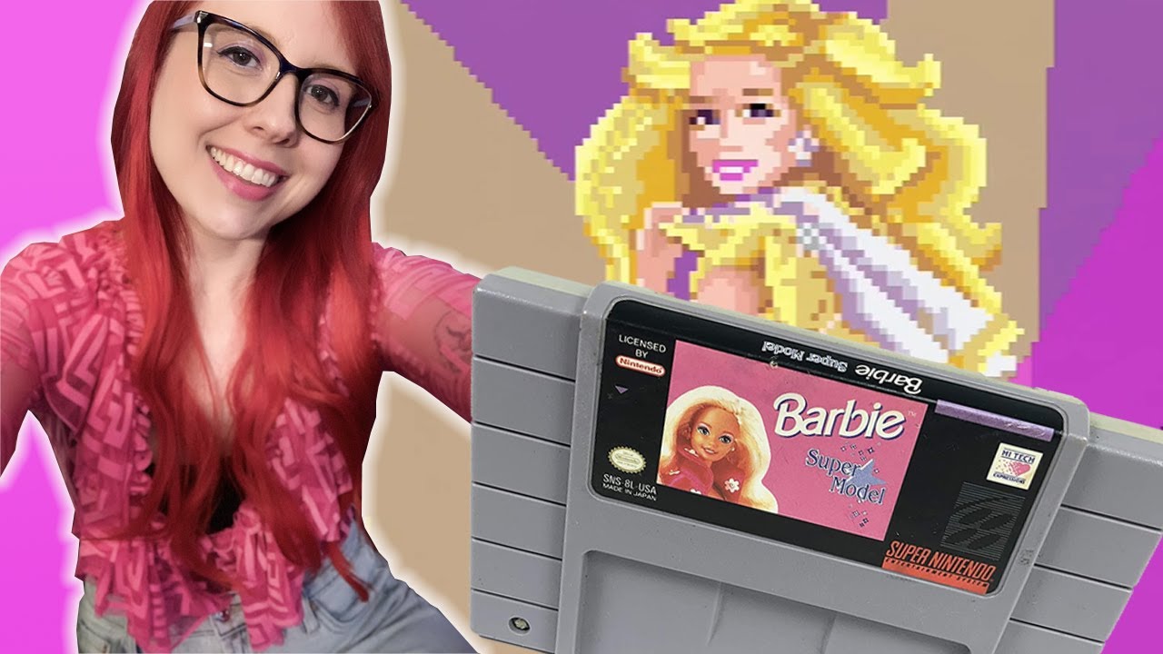 Barbie Super Model (SNES) - Erin Plays