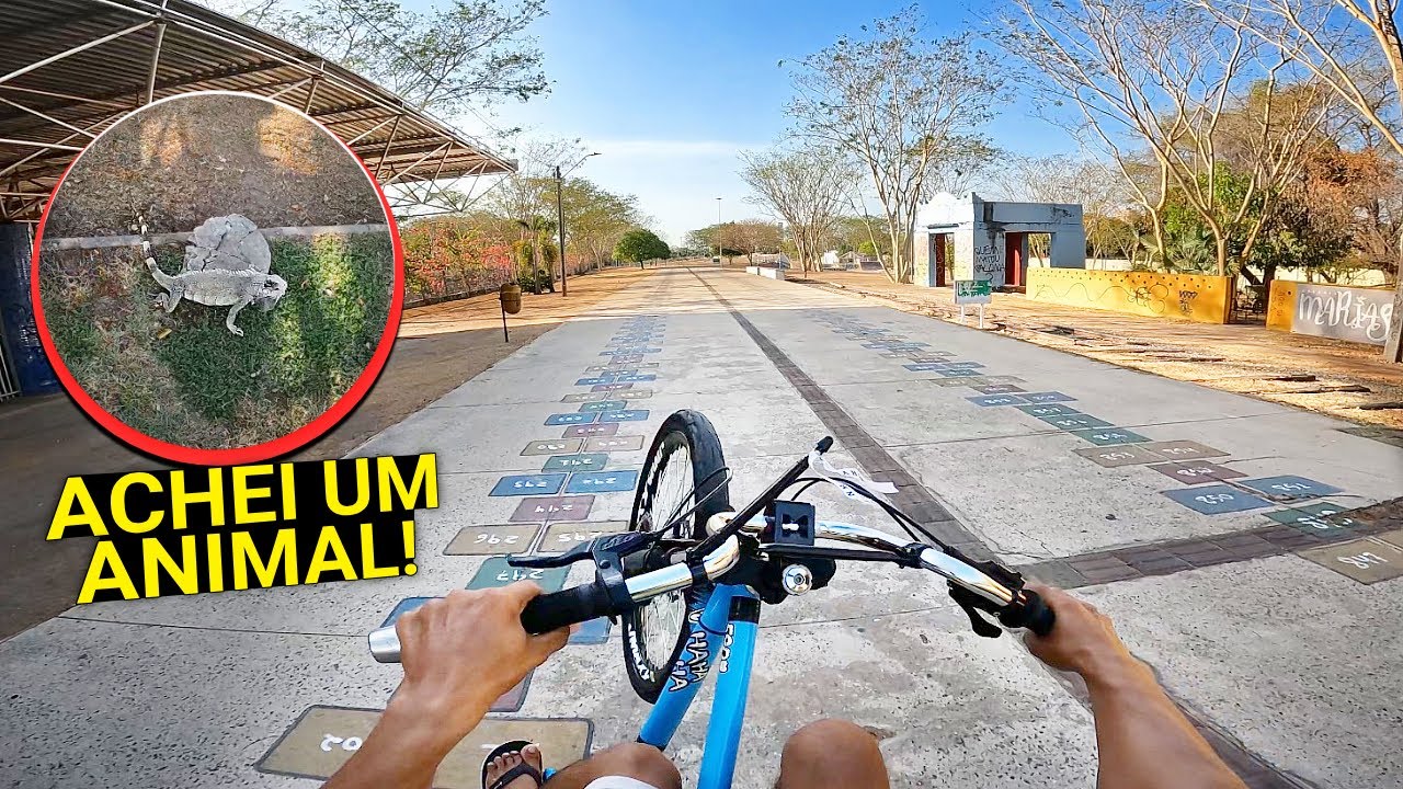 FUI DE BIKE NO PARQUE DA CIDADANIA!