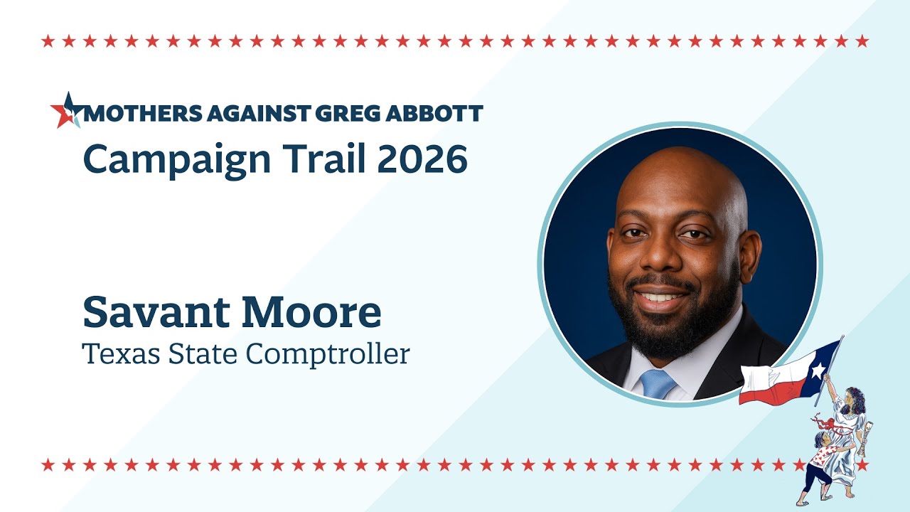 Савант Мур — кандидат на должность государственного контролера штата Техас.