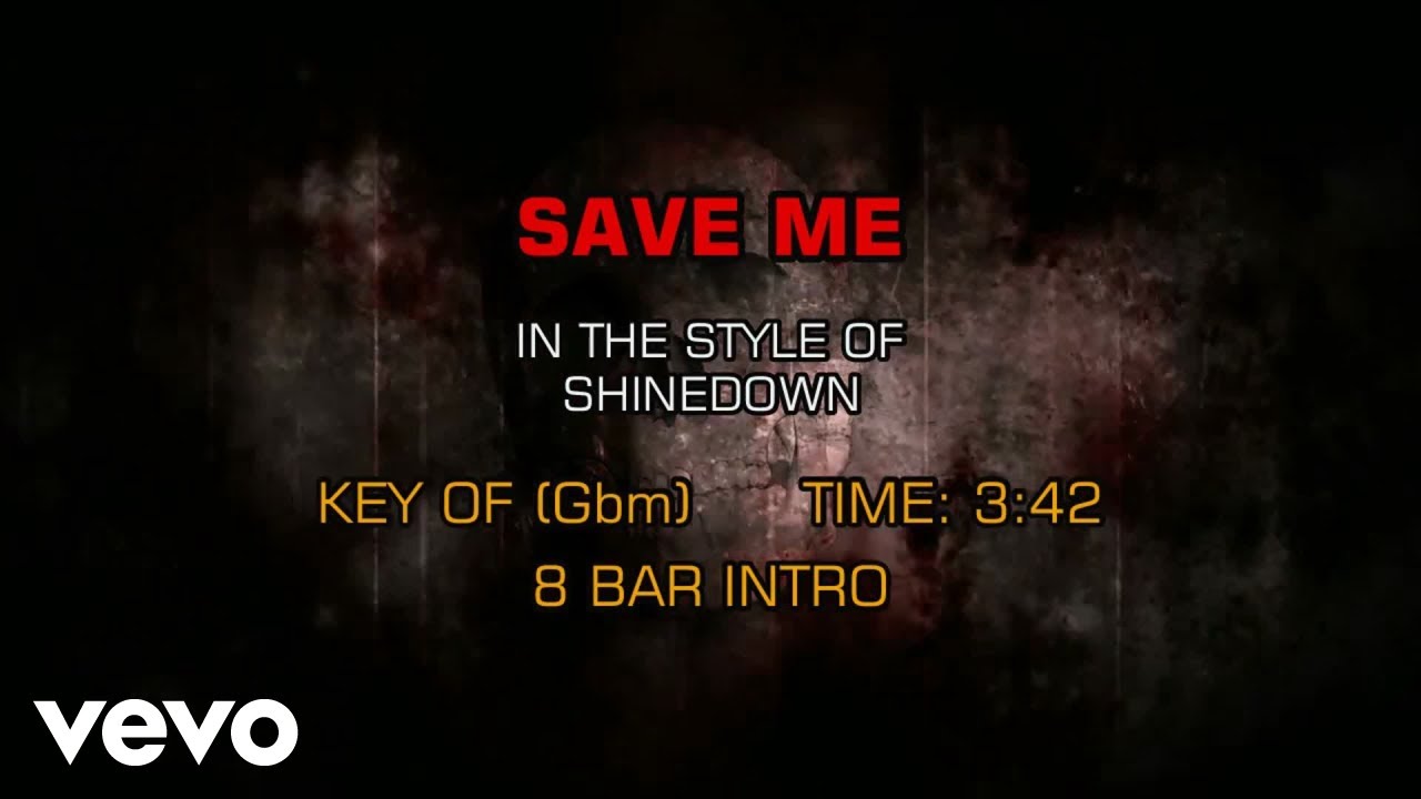 Shinedown - Save Me (Karaoke)
