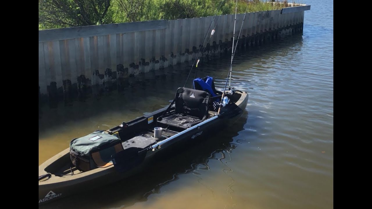 ASCEND FS12T FISHING KAYAK!!!! Review + Upgrades!