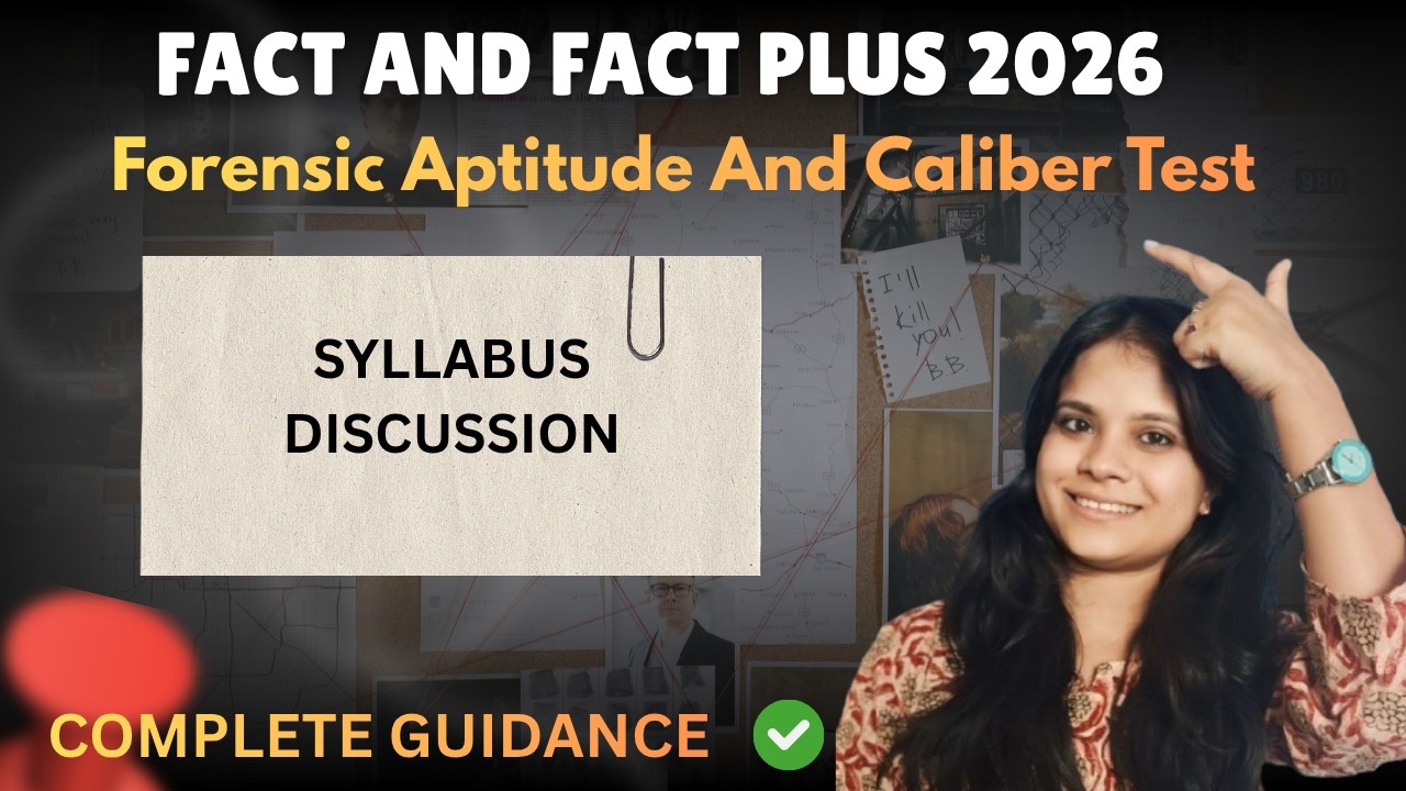 FACT & FACT PLUS 2026 I Syllabus Discussion I Forensic Psychology