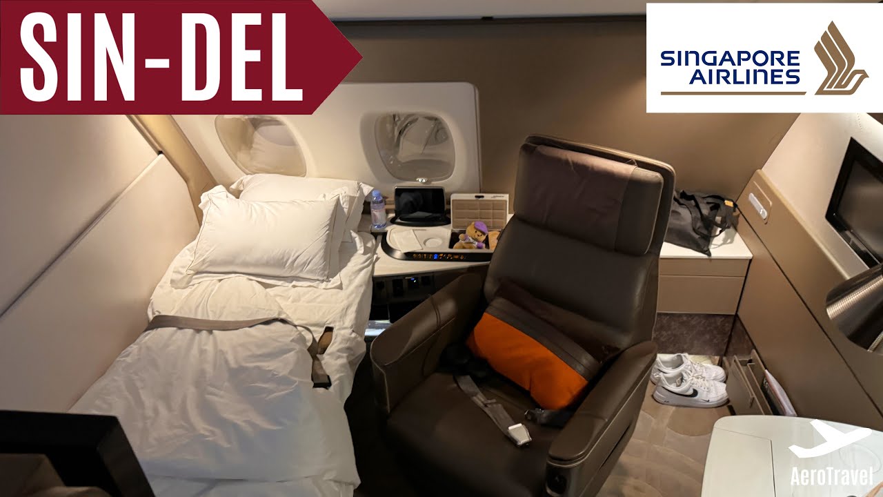SINGAPORE AIRLINES SUITES FIRST CLASS 2024 | SINGAPORE - DELHI | AIRBUS A380 | TRIPREPORT 4K