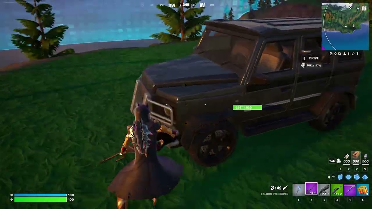 Sometimes the best weapon is gravity | Fortnite Victory Royale