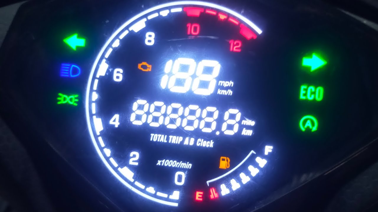 CARA MUDAH PEMASANGAN SPEEDOMETER DIGITAL MIO M3