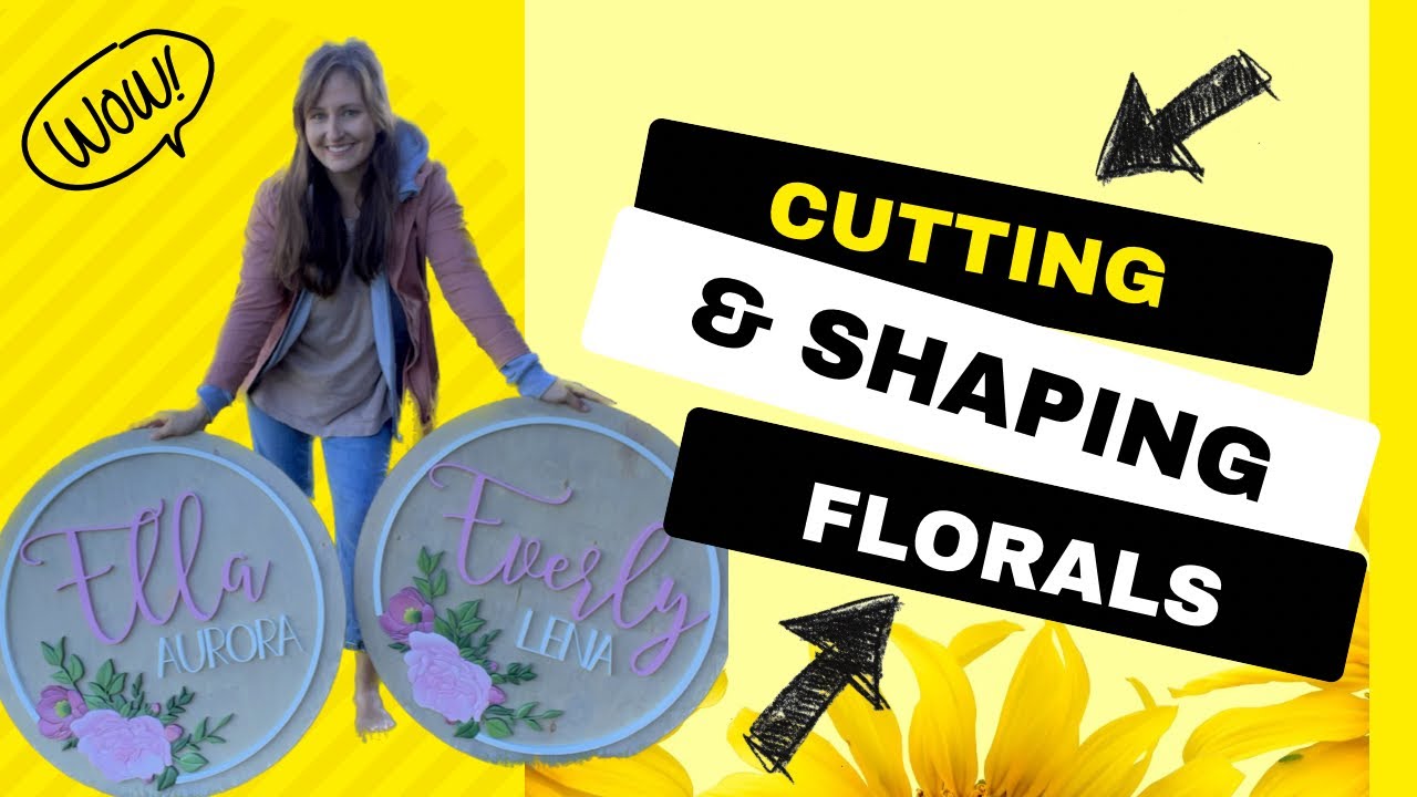 Cutting and Shaping Florals