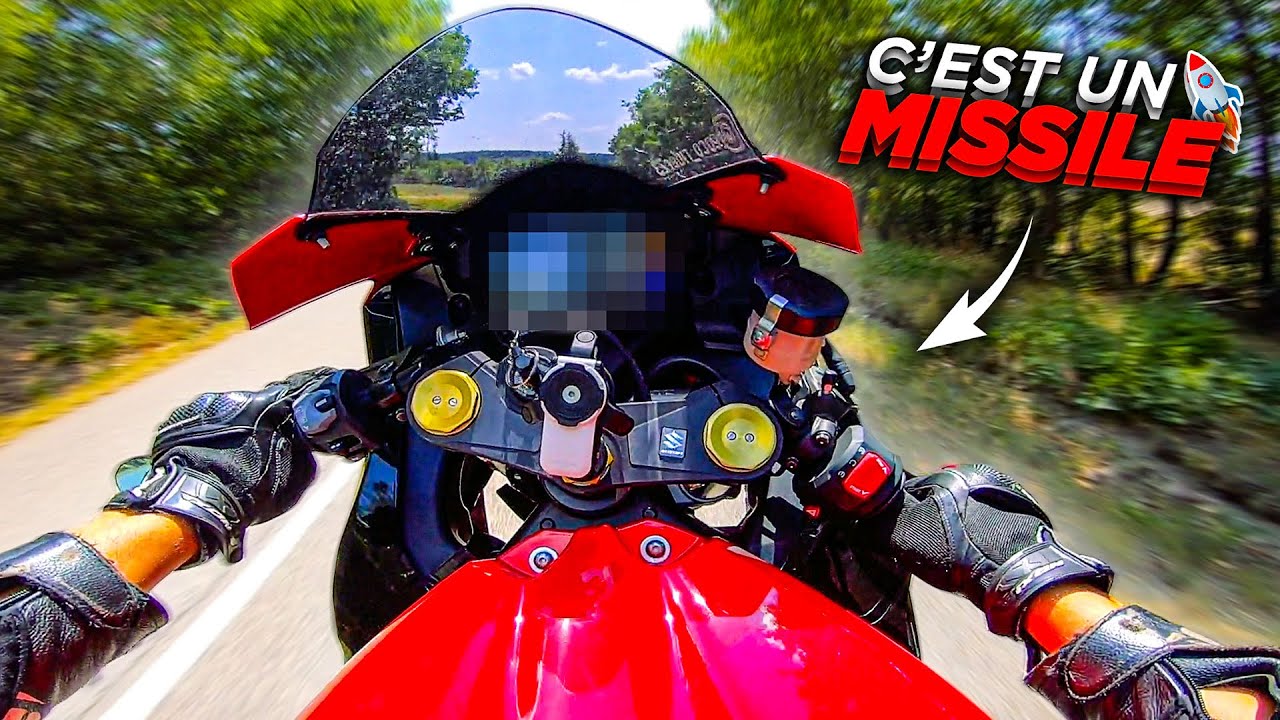 ARSOUILE EN GSX-R 1000 🚀😨 UN MISSILE DE 211 CV