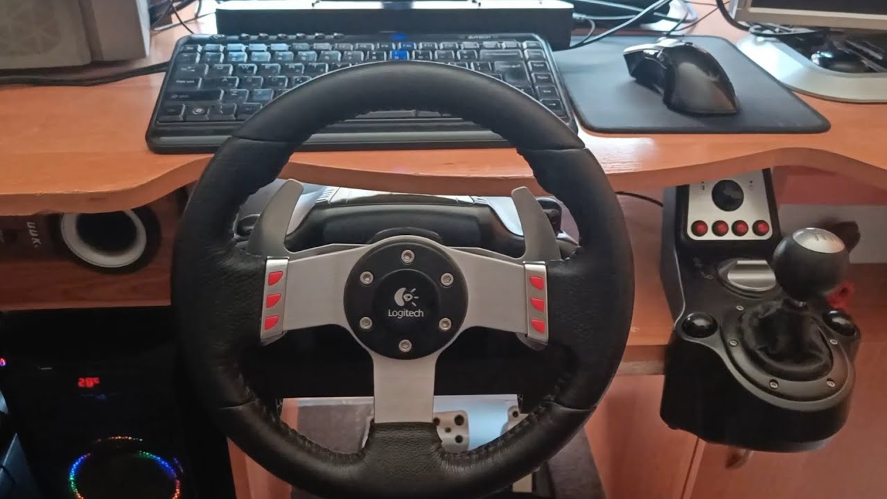 Разборка и обслуживание руля Logitech G27 убираем треск и щелчки