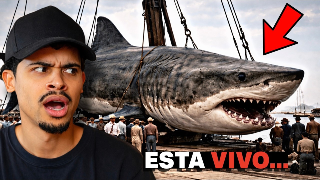 El Tiburon Megalodon sigue vivo… y lo están ocultando?