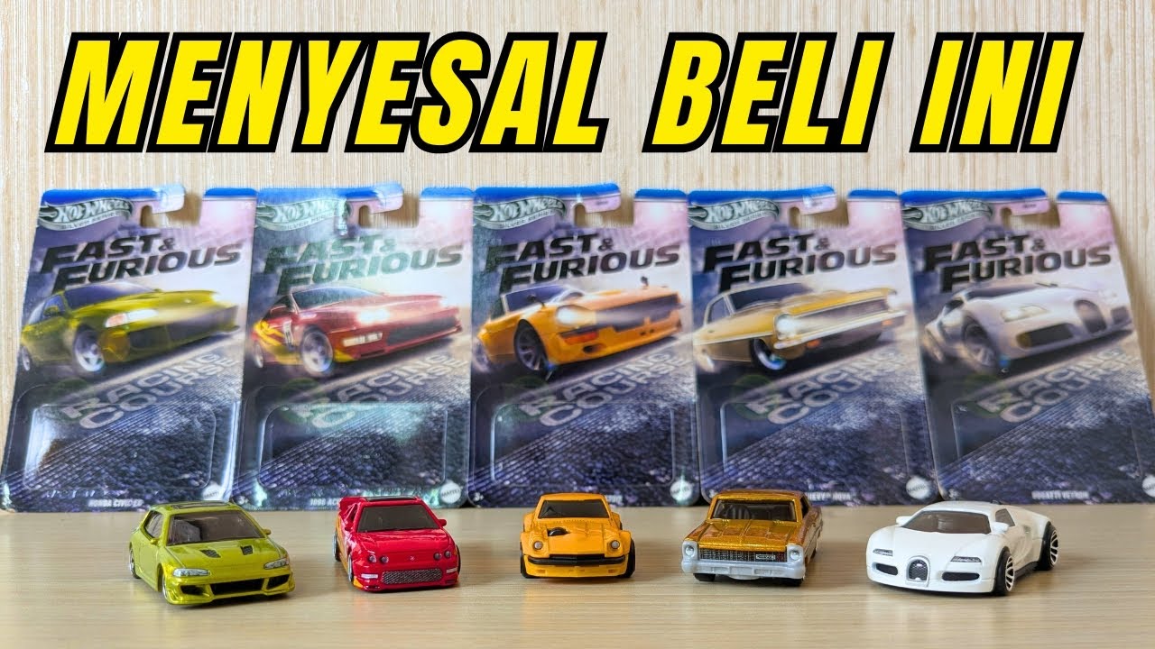 UNBOXING HOT WHEELS FAST AND FURIOUS RACING COURSE TERBARU 2025