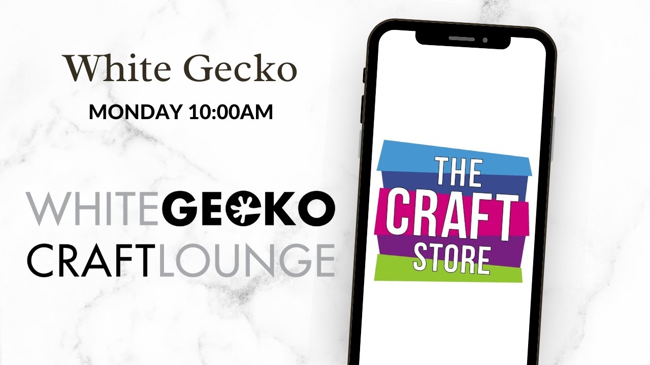 The Craft Store Live with White Gecko!