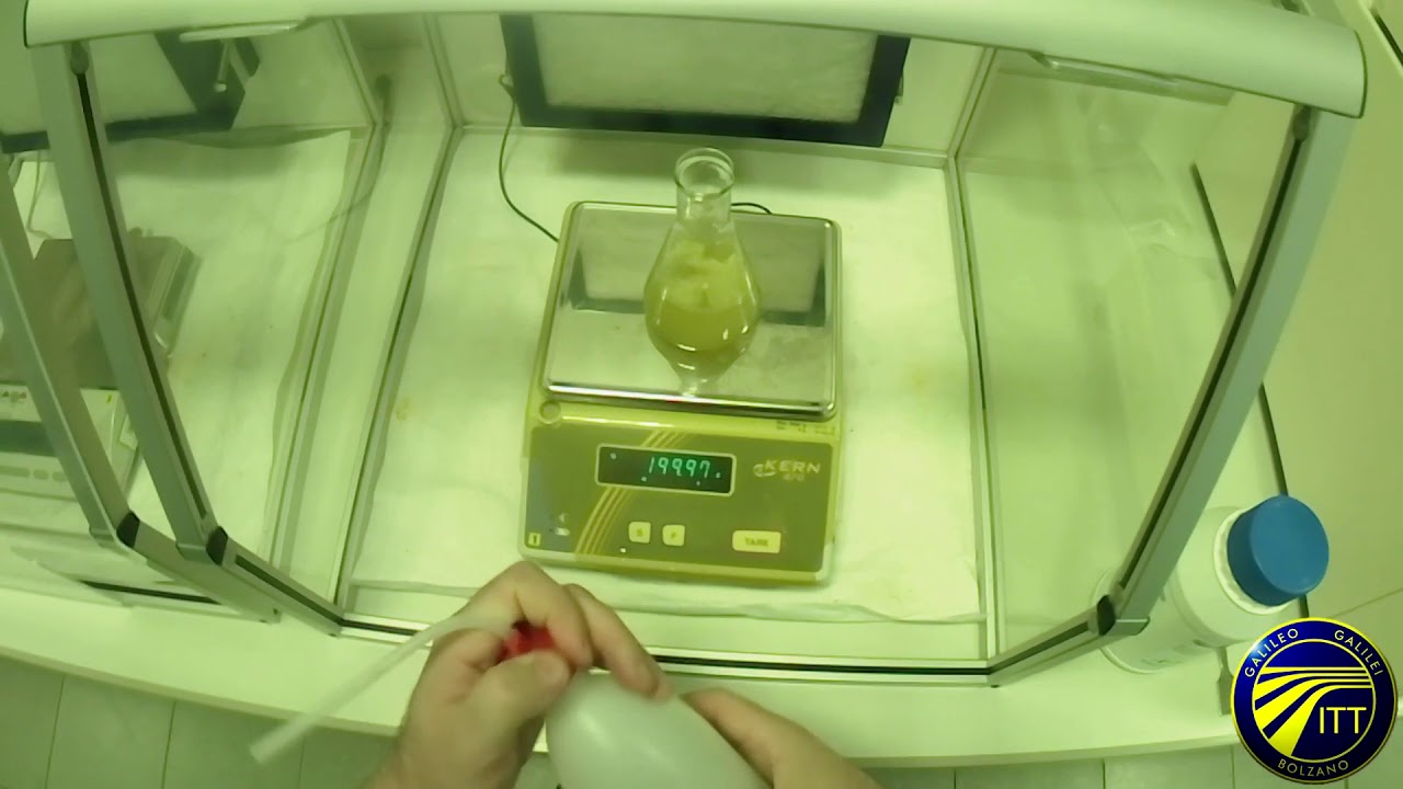 Preparazione di un terreno di coltura - Corso di microbiologia