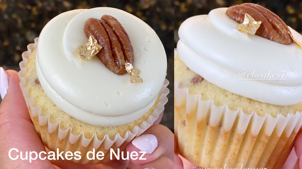 Cupcakes de Nuez| pecan cupcakes
