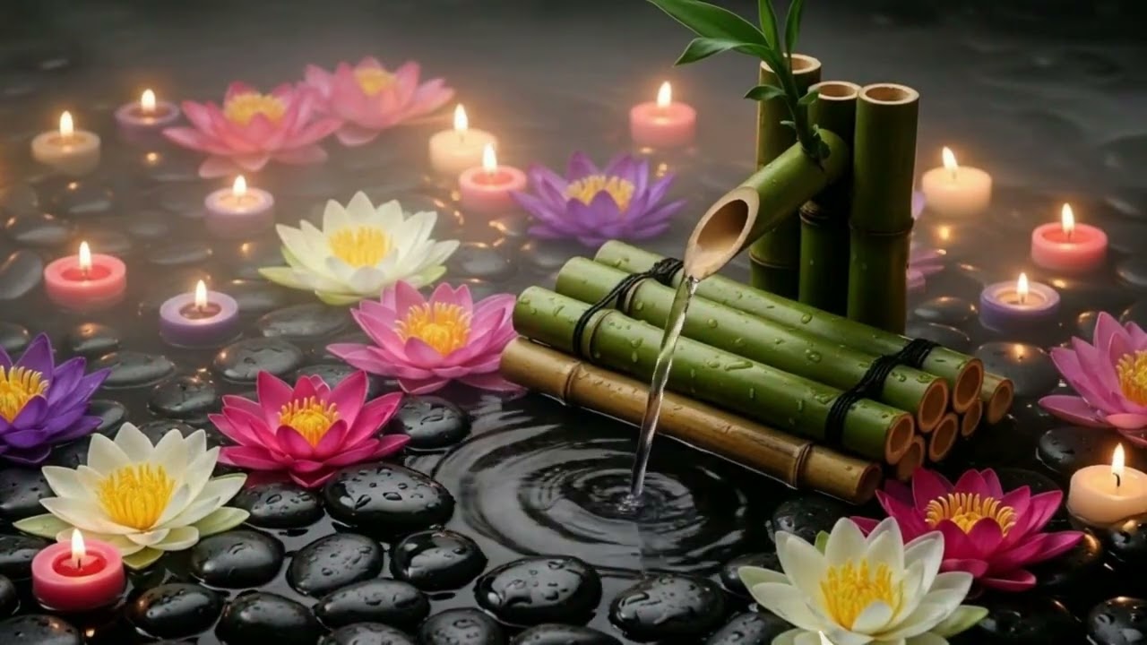 Soothing Sleep Music 🌿 Meditation Music that Calms the Mind and Body, Soothing Water Sounds