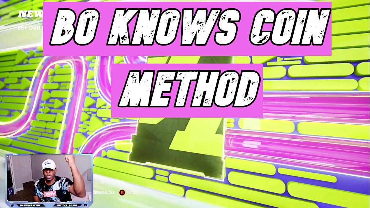 BO KNOWS COIN GLITCH! MAKE 300K TO 500K EVERY 30 MINUTES! MADDEN 22 COIN METHOD