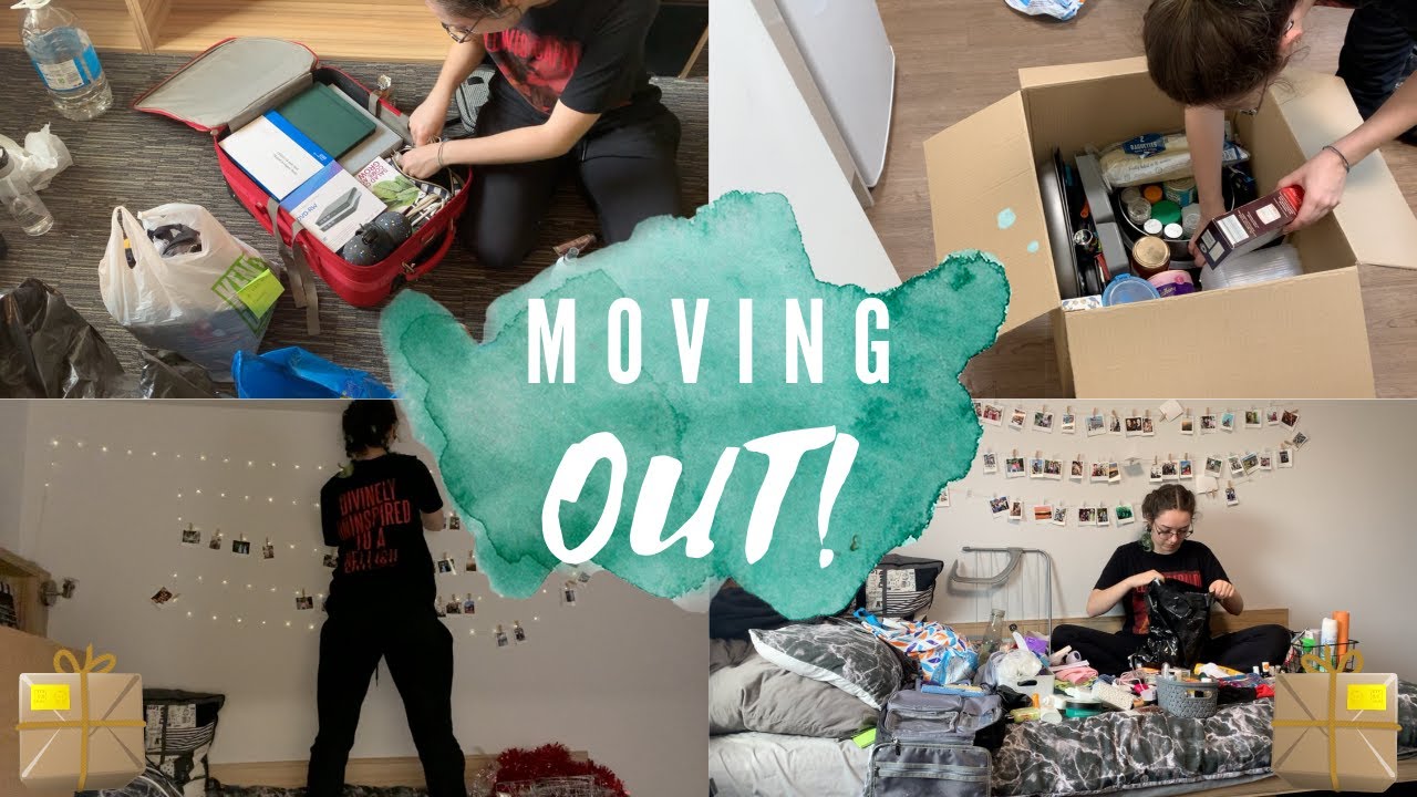 Moving out of Uni accommodation // University of Kent