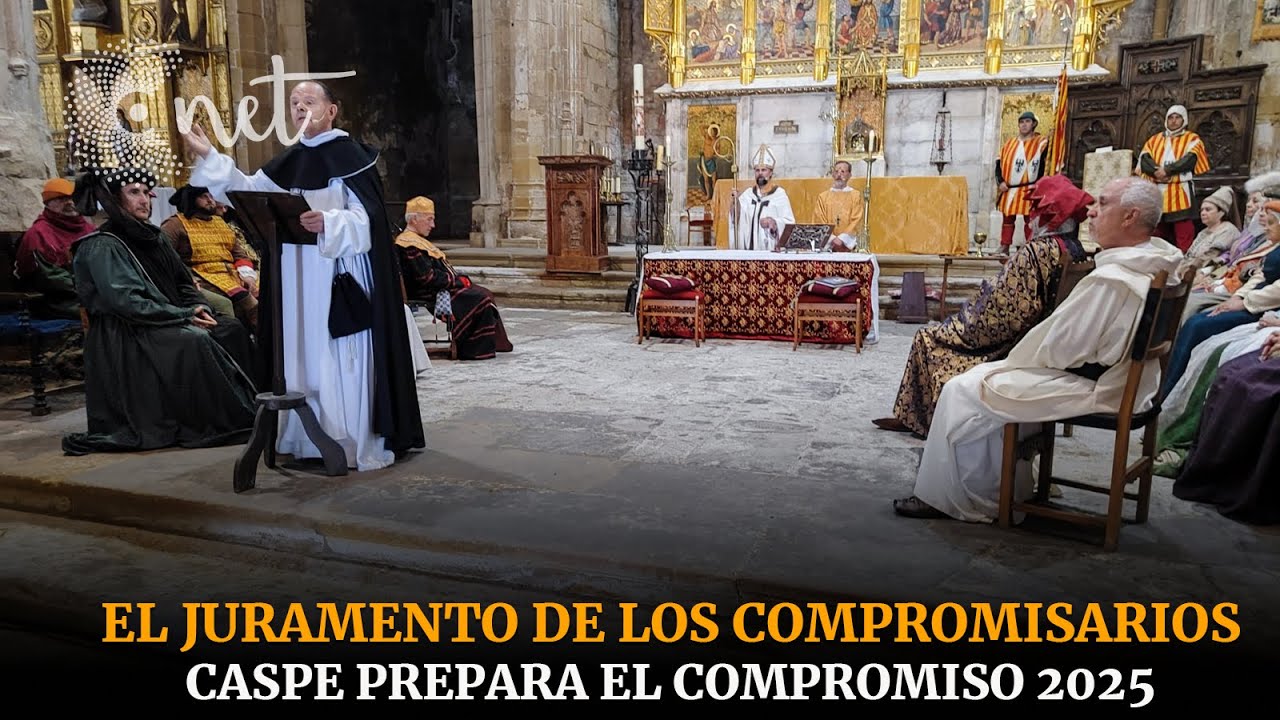 El JURAMEMTO de los COMPROMISARIOS | Caspe 2025