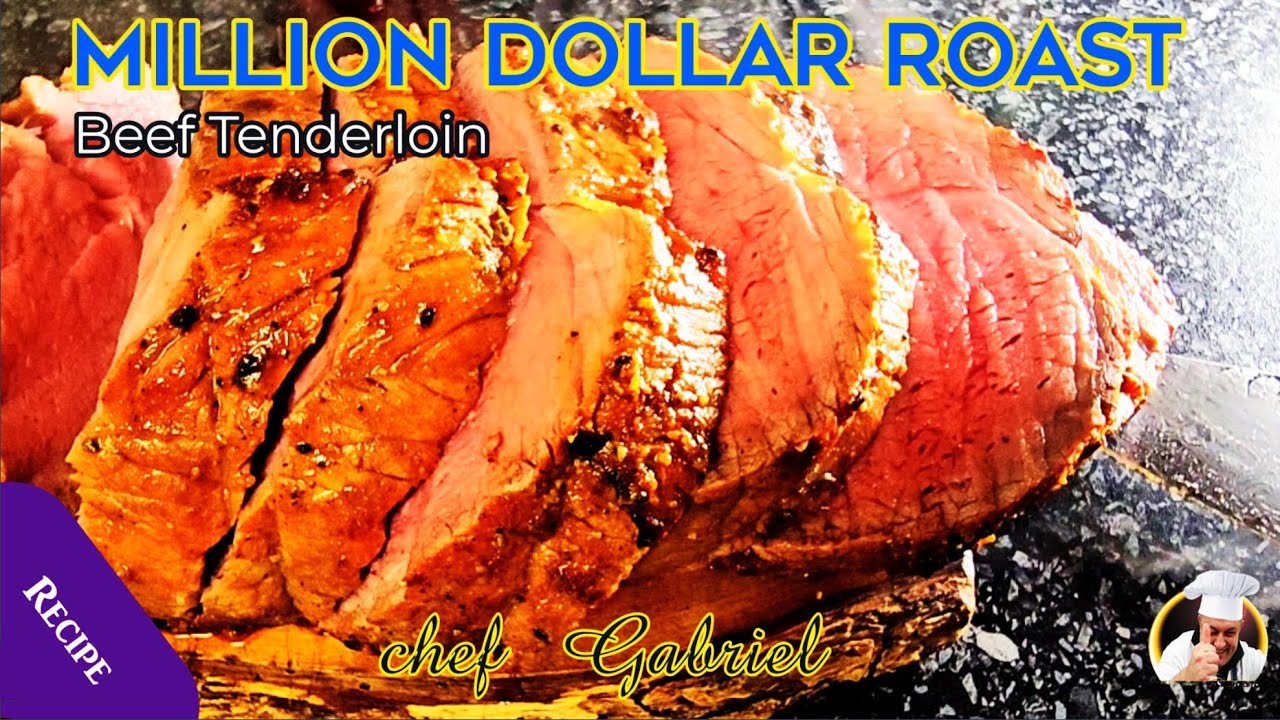 Million Dollar Roast Beef Tenderloin 🥩 | Chef Gabriel&rsquo;s Signature Recipe👨&zwj;🍳