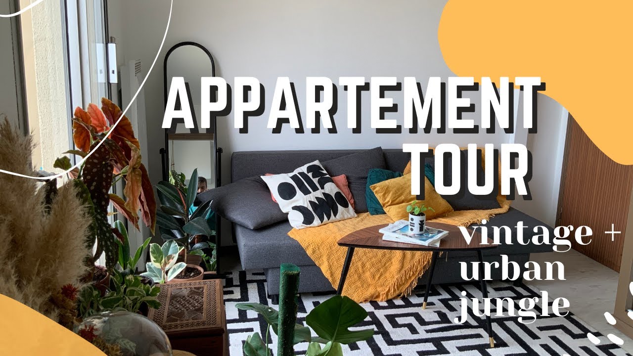 APPARTEMENT TOUR : Vintage + Urban jungle ✨