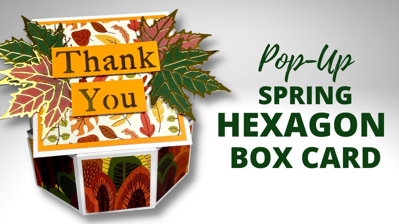Pop-Up Hexagon Box Cards | EASIEST WAY TO MAKE ONE!