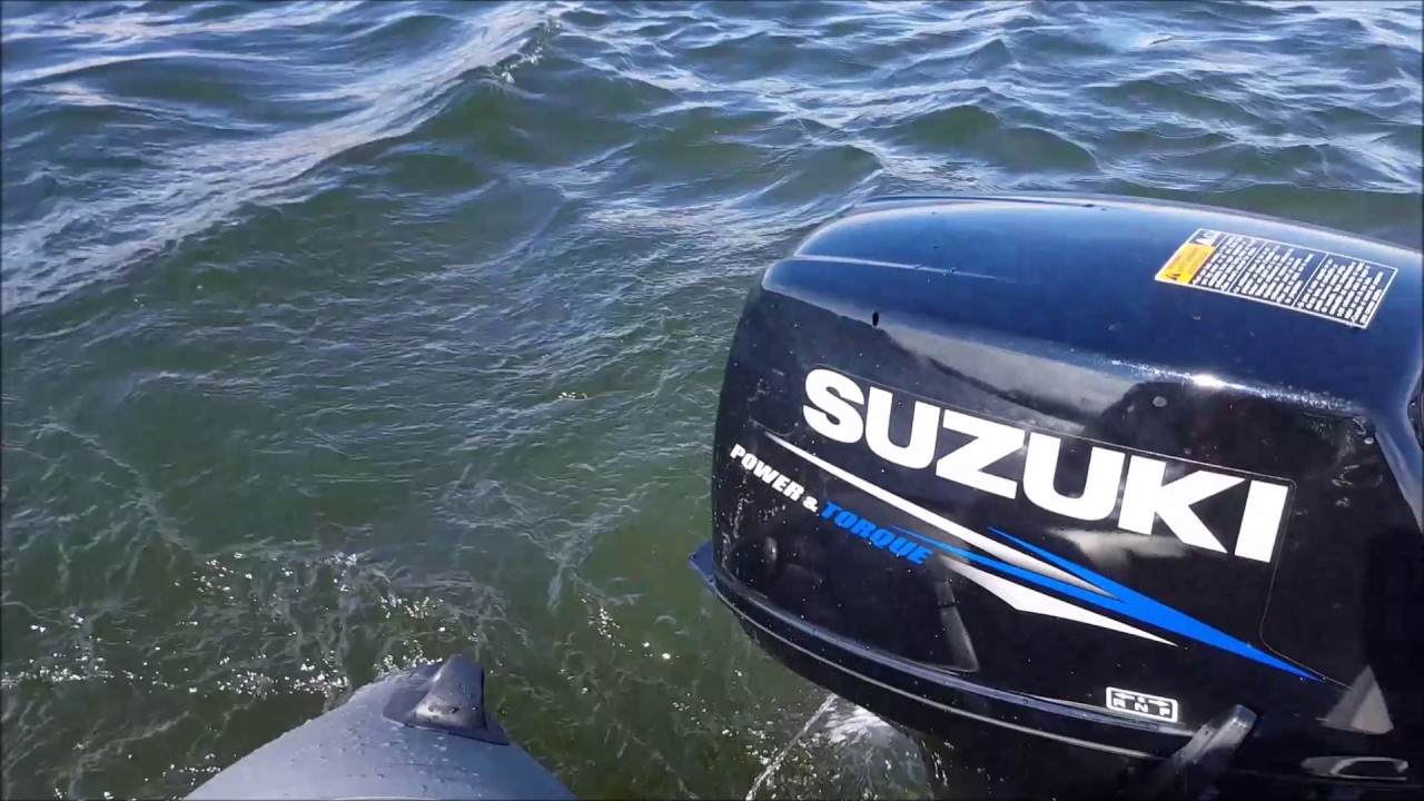 обкатка Aquilon СВ 340 и Suzuki 9.9