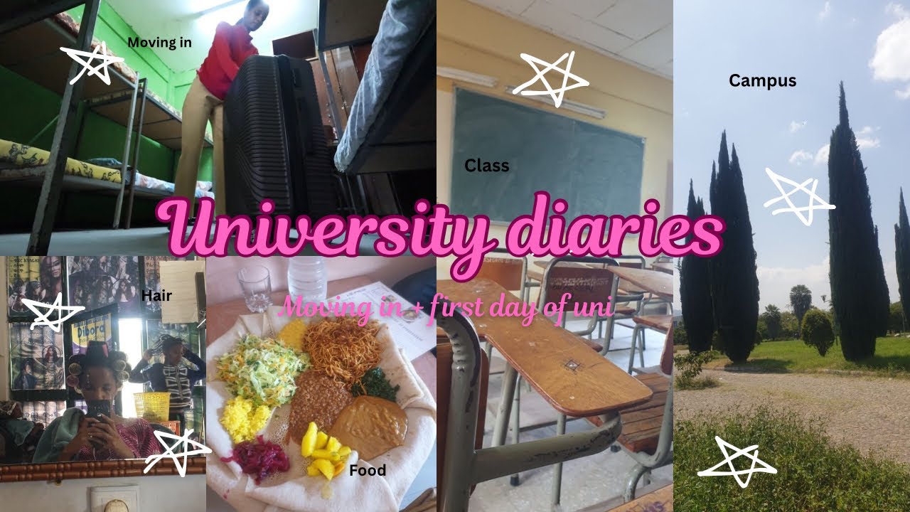 MOVING IN AND FIRST DAY OF UNIVERSITY | Hawassa University | Uni Diaries 