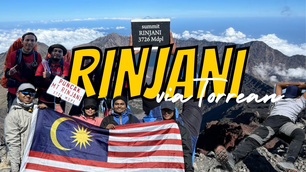 Rinjani ko Kito ??!  Gunung Berapi Kedua Tertinggi Indonesia | Rinjani via Torrean.