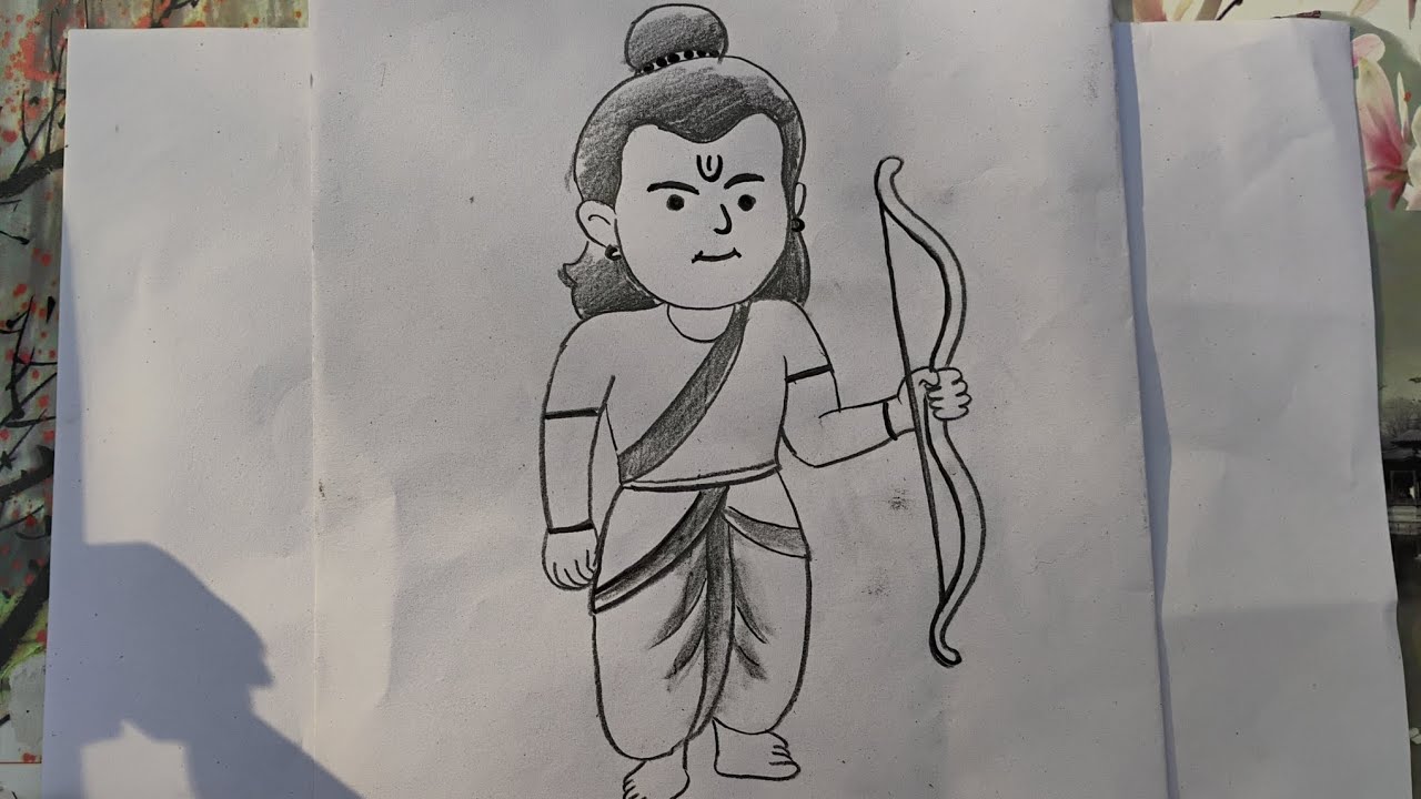 How to Draw Lord Ram 