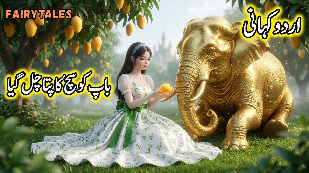 Jungle ka Raaz  Sunehra Haathi Kaun Tha ? 🌳💛🐘 | Urdu Story | Hindi Fairy Tales | Urdu Kahani