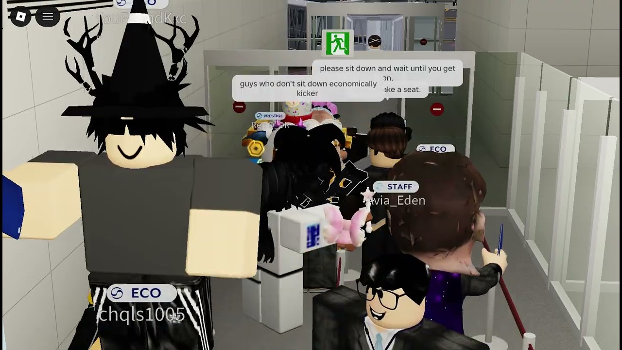 ROBLOX | Korean Air | Economy Class| Boeing 787-9 | Part 2