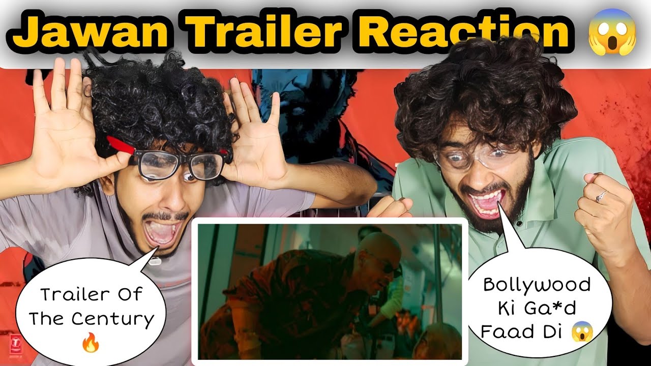 Jawan | Official Hindi Trailer Reaction | Shah Rukh Khan | Atlee | Nayanthara | Vijay S | Deepika P