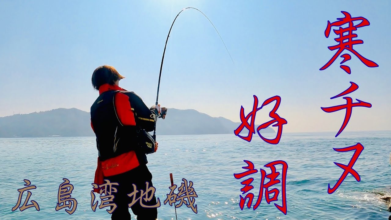 【広島湾フカセ釣り】寒チヌ好調！！前回リールを破壊していったヤツにリベンジマッチ！！【大物】