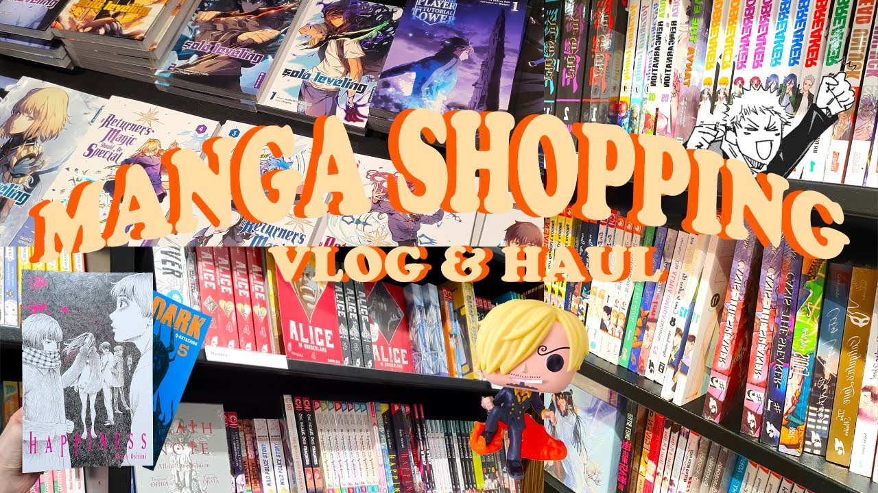 manga shopping & haul! 📚🛍️