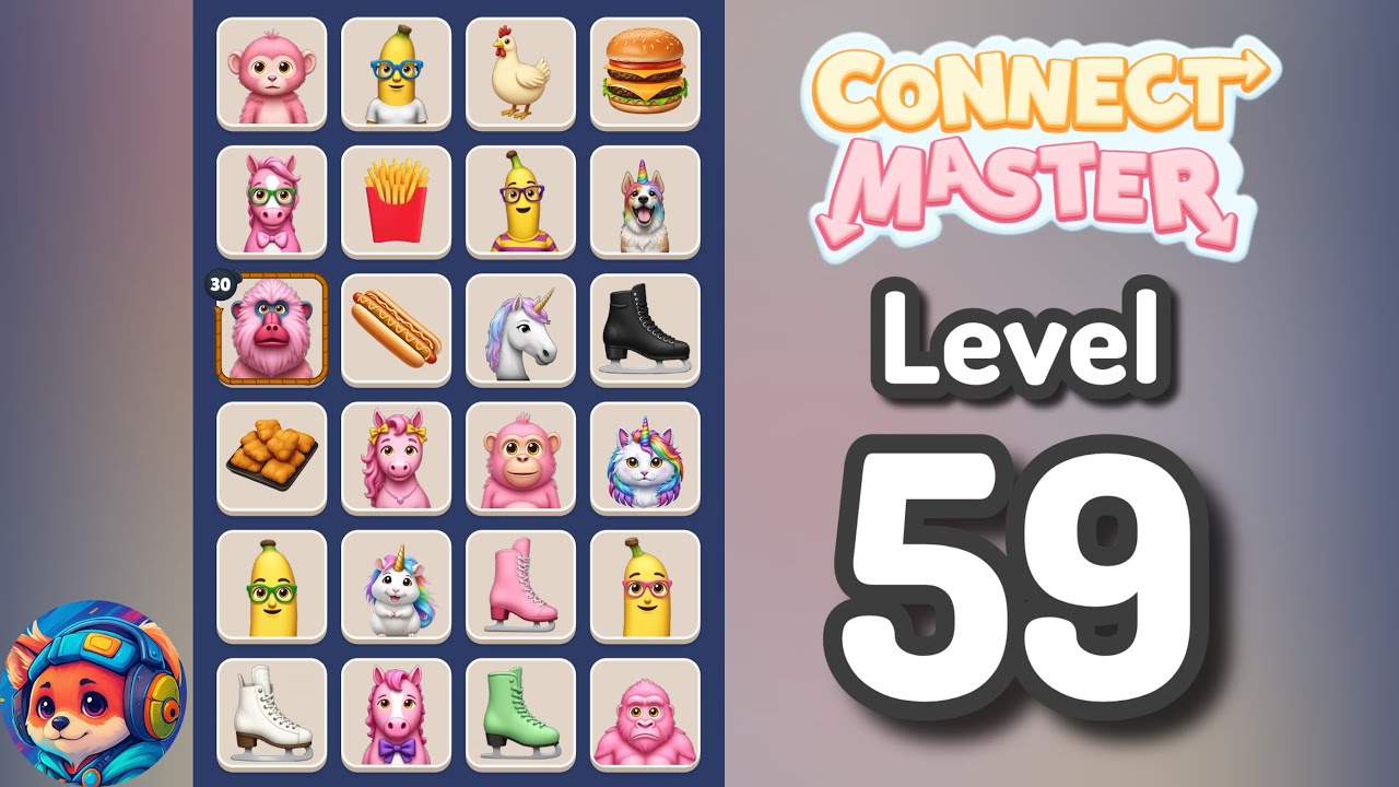 Connect Master &mdash; Level 59 Walkthrough & Solution 🧩✨ 