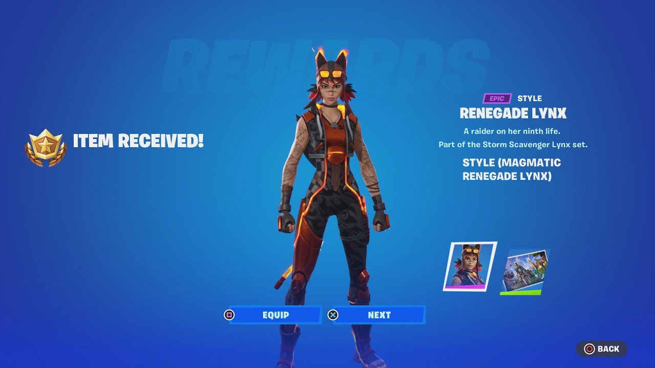 How To Get This HIDDEN Battle Pass Reward + Magmatic Renegade Lynx Gameplay & Review! (BEST Style)