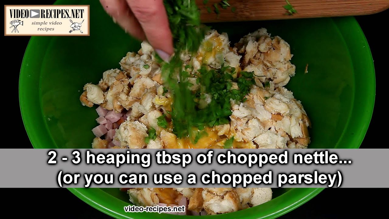 Easter stuffing - video recipe