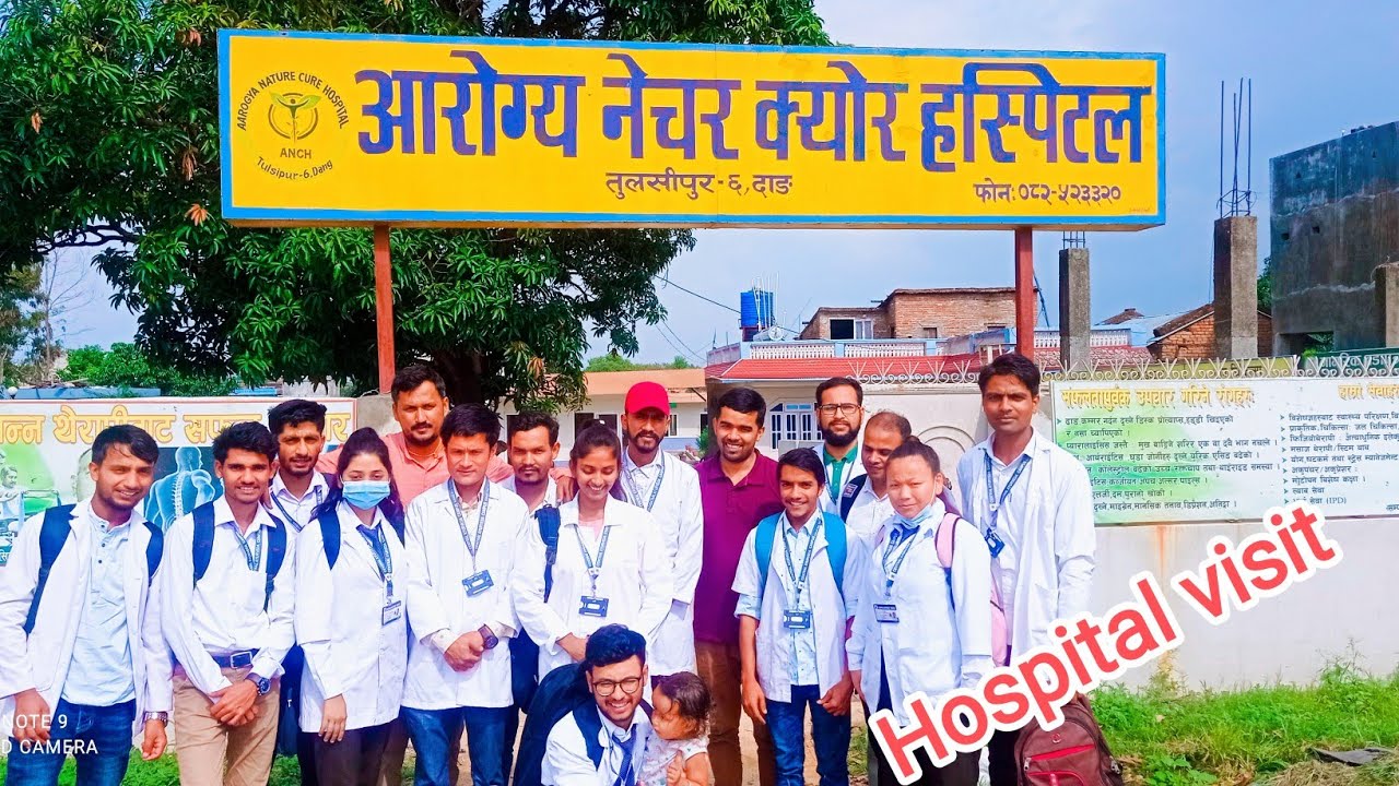 Arogya nature care Hospital visit @tulsipur dang Nepal