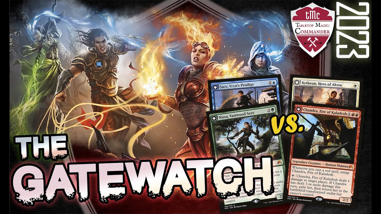 Jace, Vryn's Prodigy | Chandra, Fire of Kaladesh | Kytheon, Hero of Akros | Nissa, Vastwood Seer
