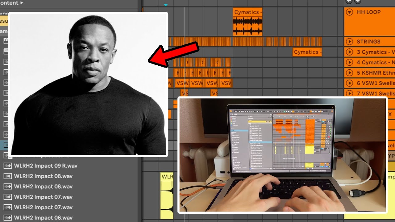 I making a the best Dr. Dre x Drake Type Beat | Ableton Cookup