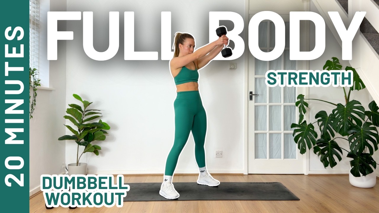20MIN FULL BODY STRENGTH WORKOUT - Warm up & Cool down