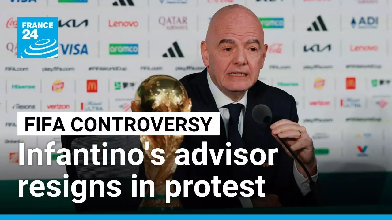 Infantino's senior advisor resigns amid outrage over FIFA's private investment plan &bull; FRANCE 24
