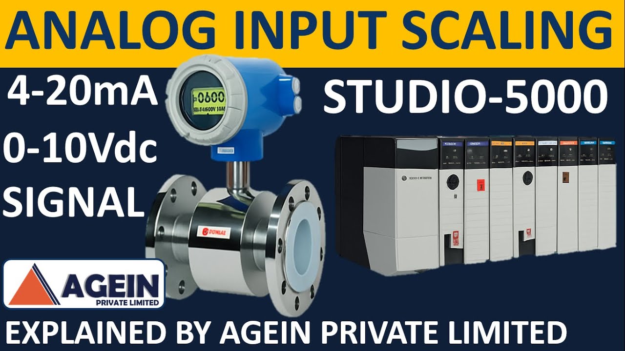 Analog Input Scaling – FBD in Studio5000 | LIVE Allen-Bradley PLC/DCS Tutorial