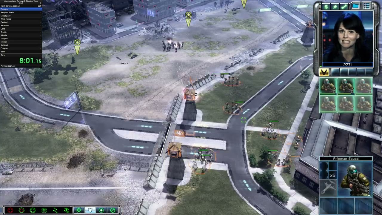 Tiberium Wars Speedrun: GDI Campaign 