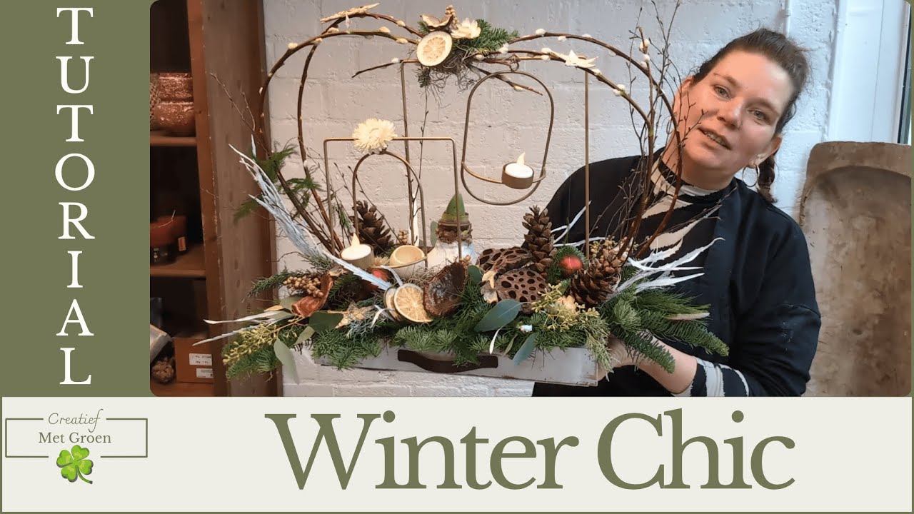 Chic Winterstuk | DIY Bloemschik Tutorial