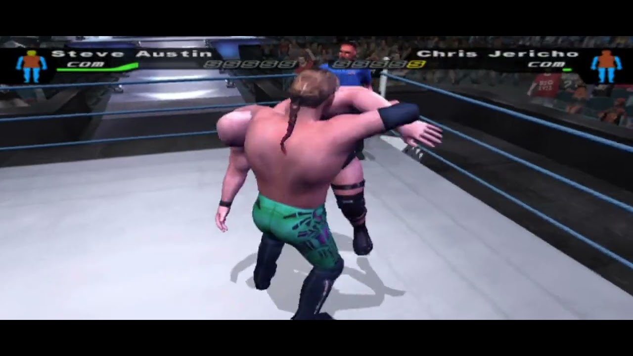 Steve Austin vs Chris Jericho - SmackDown Pain