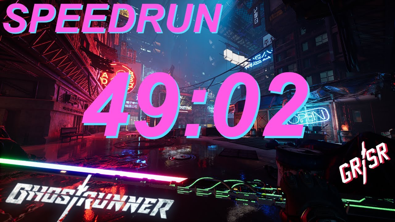Ghostrunner In Under 50 Minutes (49:02 Ghostrunner Speedrun In Bounds)