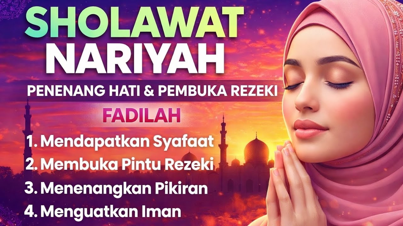 Sholawat Tafrijiyah Pembuka Rezeki Full 20 Menit!🤲😇 